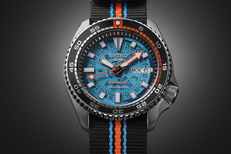Bamford x Seiko 5 Sports Limited Edition Watch Info Release