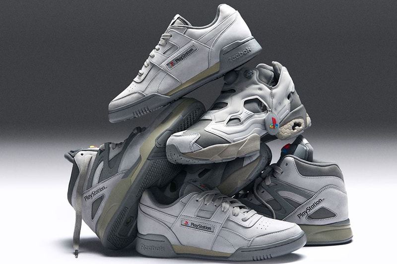 Sony and Reebok Join Forces to Celebrate PlayStation's 30th Anniversary With New Collab Pack reebok workout plus pump omni zone ii instapump fury 94