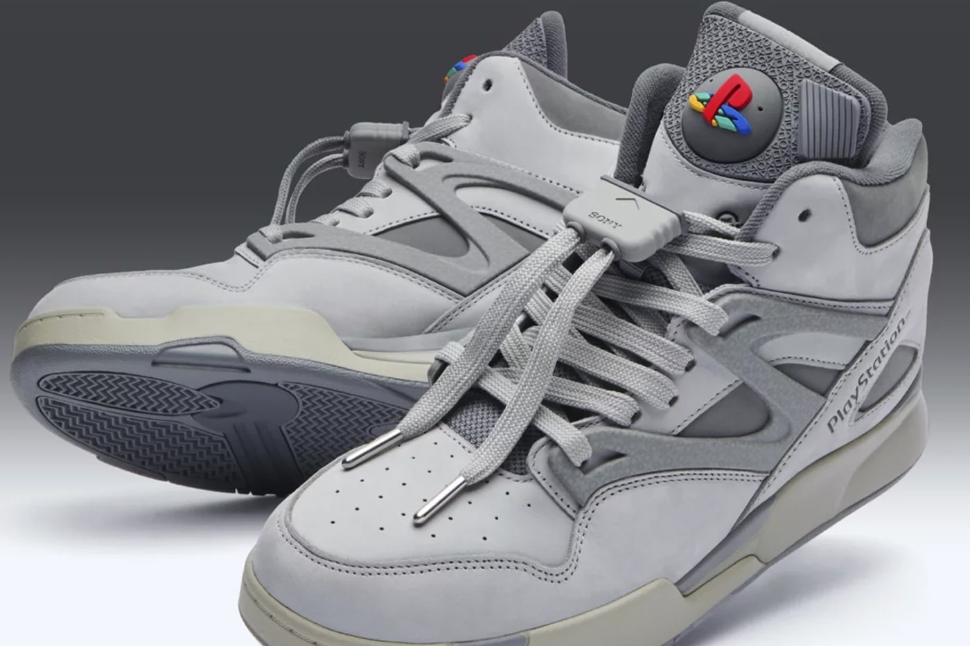 Sony and Reebok Join Forces to Celebrate PlayStation's 30th Anniversary With New Collab Pack reebok workout plus pump omni zone ii instapump fury 94