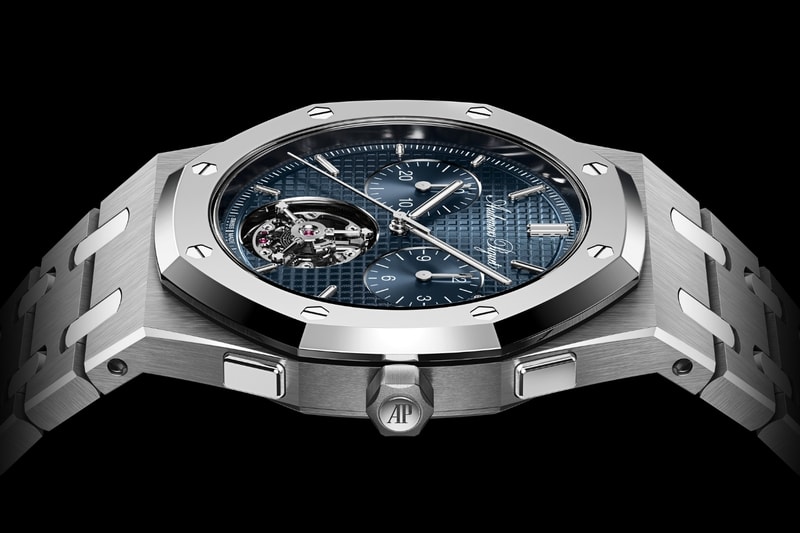 Audemars Piguet Royal Oak "Jumbo" Extra-Thin Selfwinding Flying Tourbillon Chronograph RD #5 Limited Edition Info 150th Anniversary Edition 