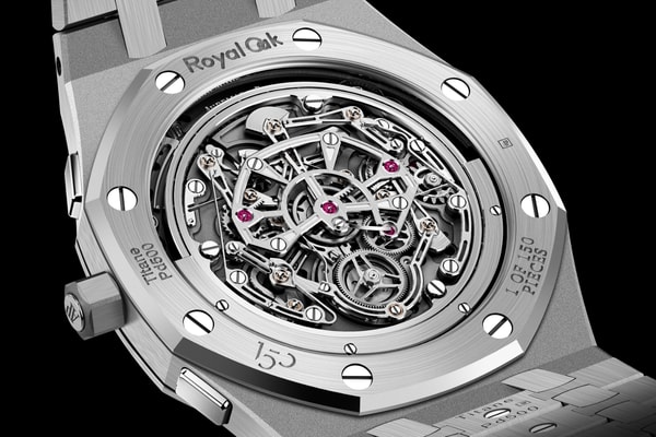 Audemars Piguet Royal Oak "Jumbo" Extra-Thin Selfwinding Flying Tourbillon Chronograph RD #5 Limited Edition Info 150th Anniversary Edition 