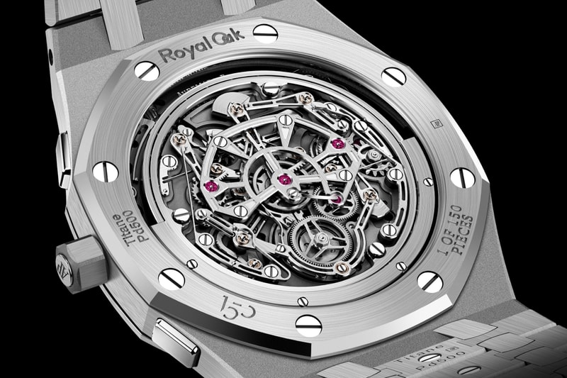 Audemars Piguet Royal Oak "Jumbo" Extra-Thin Selfwinding Flying Tourbillon Chronograph RD #5 Limited Edition Info 150th Anniversary Edition 