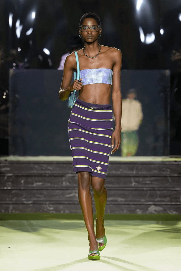 Casablanca Spring Summer 2026 Paris Fashion Week Charaf Tajer womenswear menswear runway show