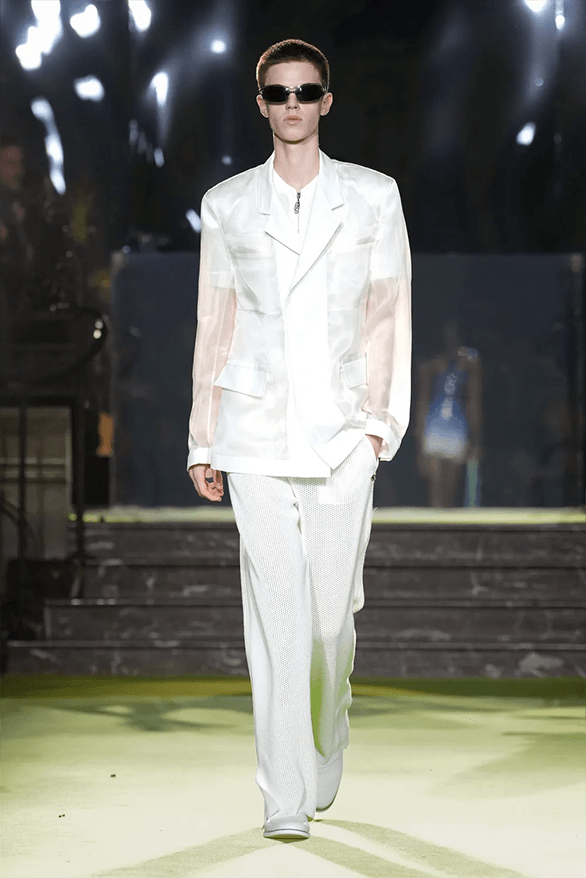 Casablanca Spring Summer 2026 Paris Fashion Week Charaf Tajer womenswear menswear runway show