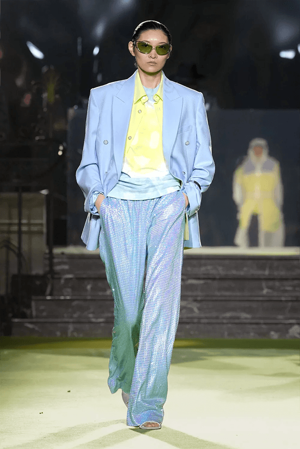 Casablanca Spring Summer 2026 Paris Fashion Week Charaf Tajer womenswear menswear runway show