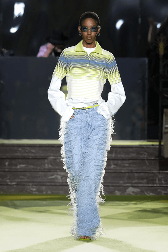 Casablanca Spring Summer 2026 Paris Fashion Week Charaf Tajer womenswear menswear runway show