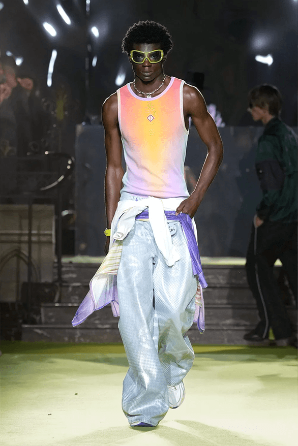 Casablanca Spring Summer 2026 Paris Fashion Week Charaf Tajer womenswear menswear runway show