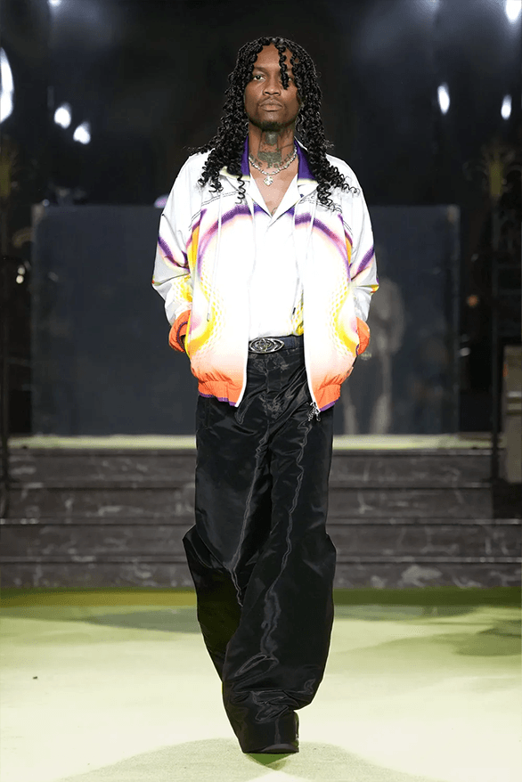 Casablanca Spring Summer 2026 Paris Fashion Week Charaf Tajer womenswear menswear runway show