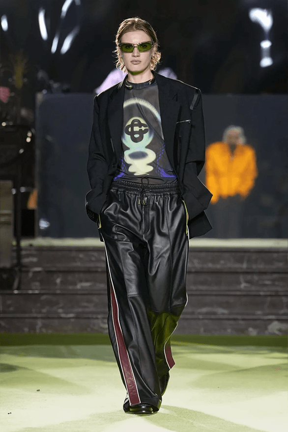 Casablanca Spring Summer 2026 Paris Fashion Week Charaf Tajer womenswear menswear runway show