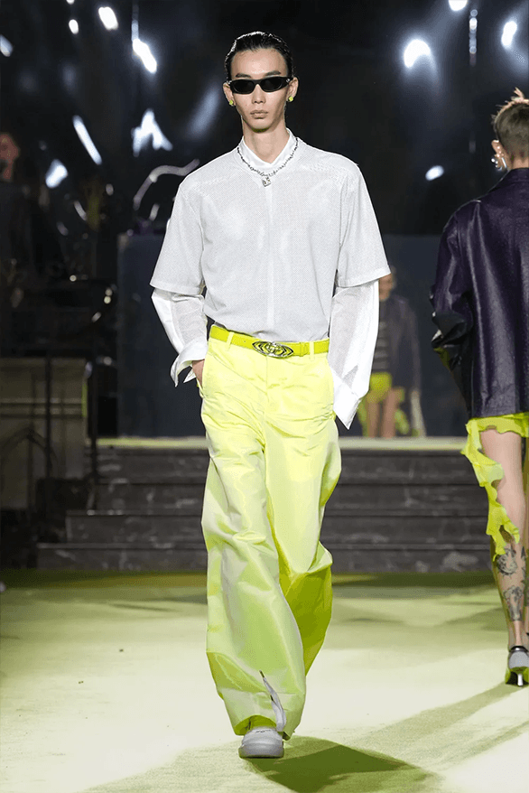 Casablanca Spring Summer 2026 Paris Fashion Week Charaf Tajer womenswear menswear runway show