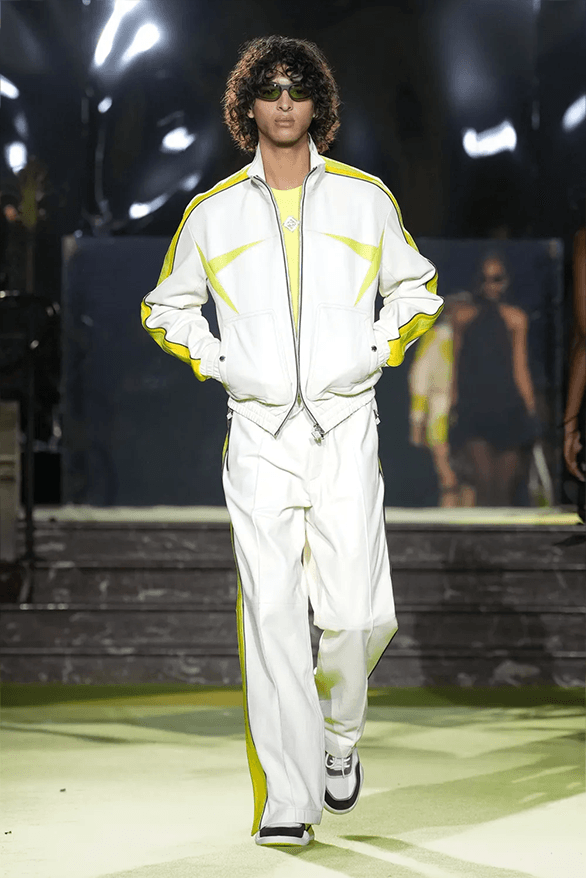 Casablanca Spring Summer 2026 Paris Fashion Week Charaf Tajer womenswear menswear runway show