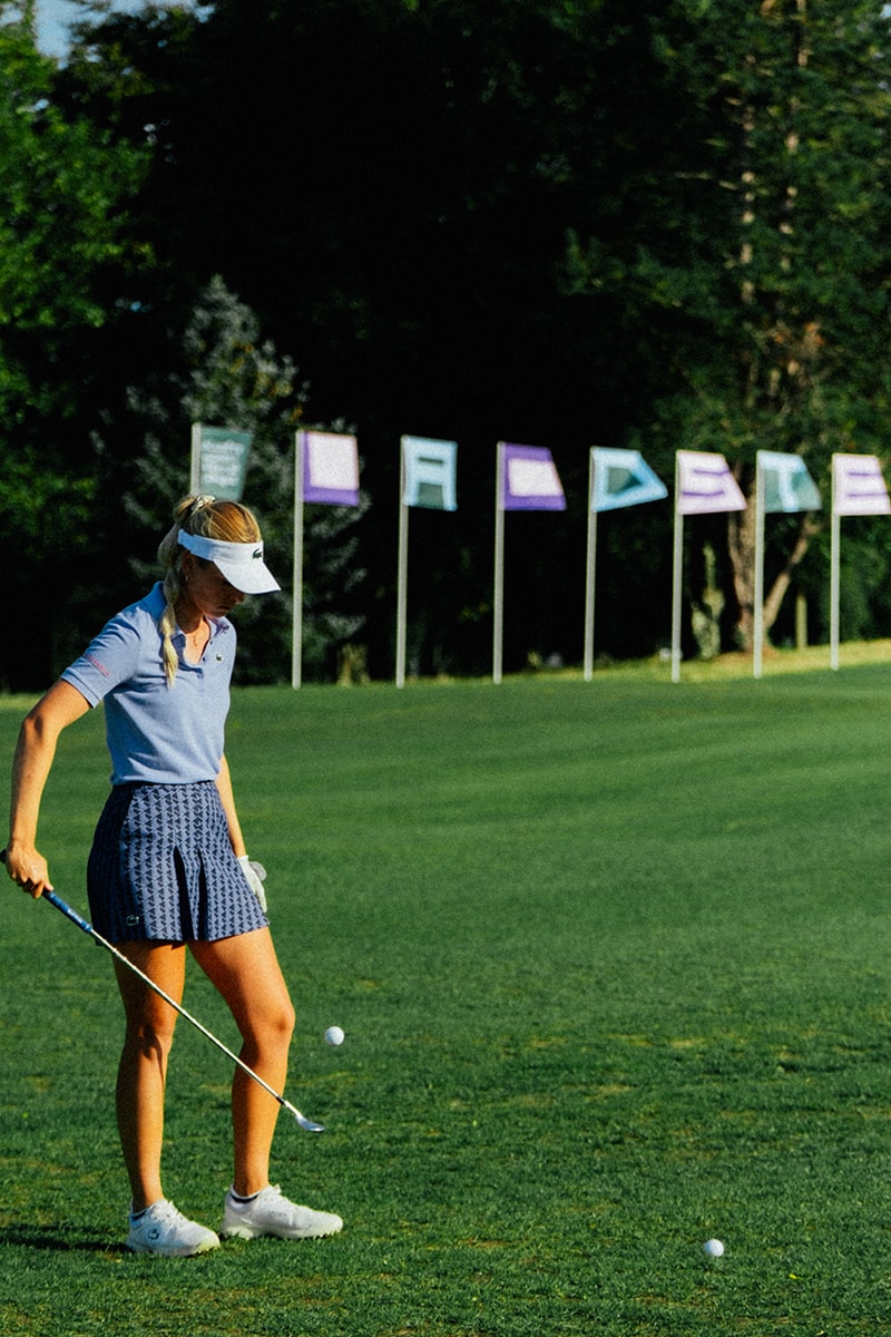 lacoste ladies open de france deauville 2025 golf tournament recap art trajectoire studio ladies european tour
