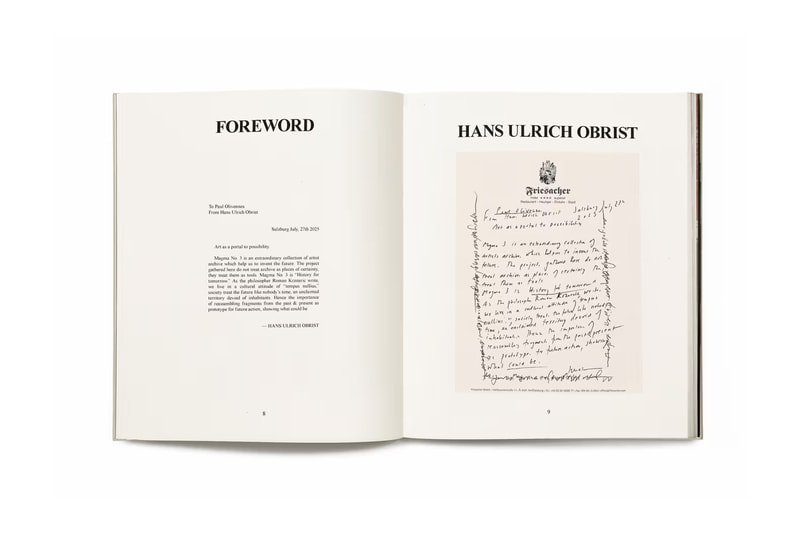 magma no 3 bottega veneta hans ulrich obrist forma tramps gallery exhibitions books publications art basel paris