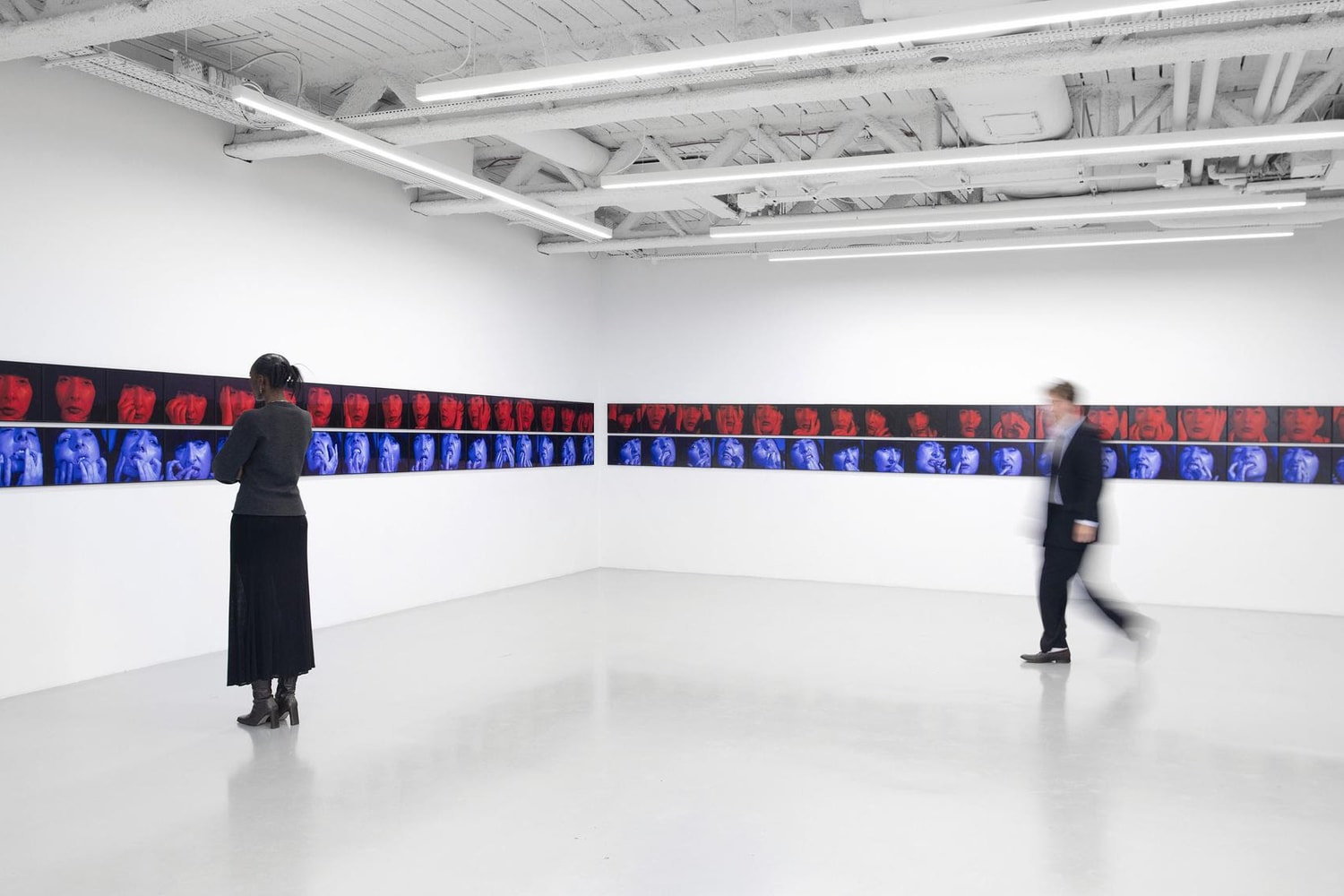 marina abramovic blue period red period saatchi yates london 