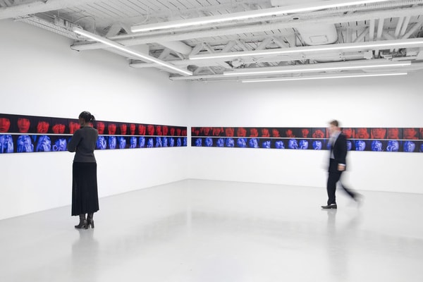 marina abramovic blue period red period saatchi yates london 