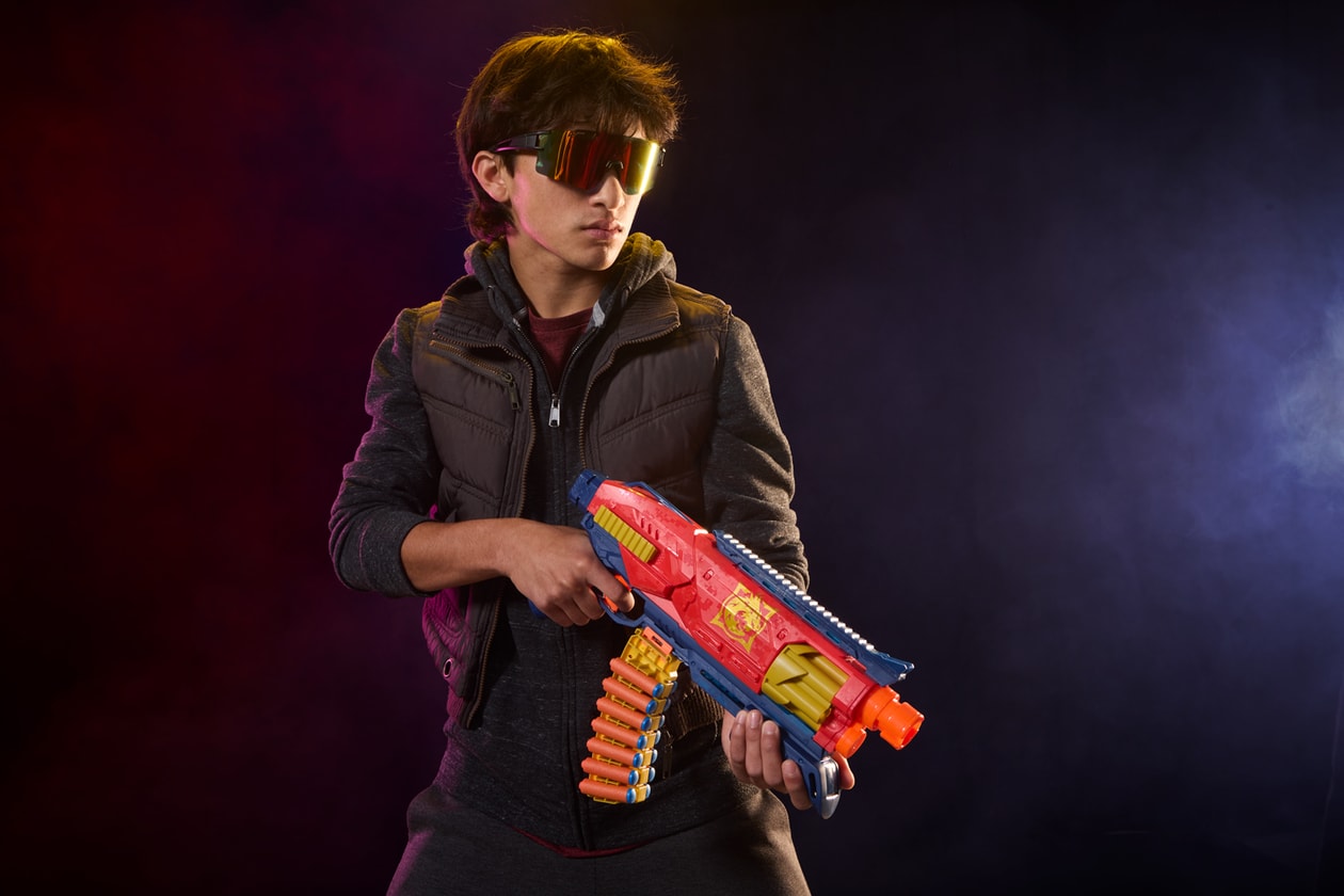 We Put the NERF Loadout Series to the Test at HB HQ blasters galactic commander shadowspeed recon arctic zerostriker cyberlight ghost flarefusion frostfusion