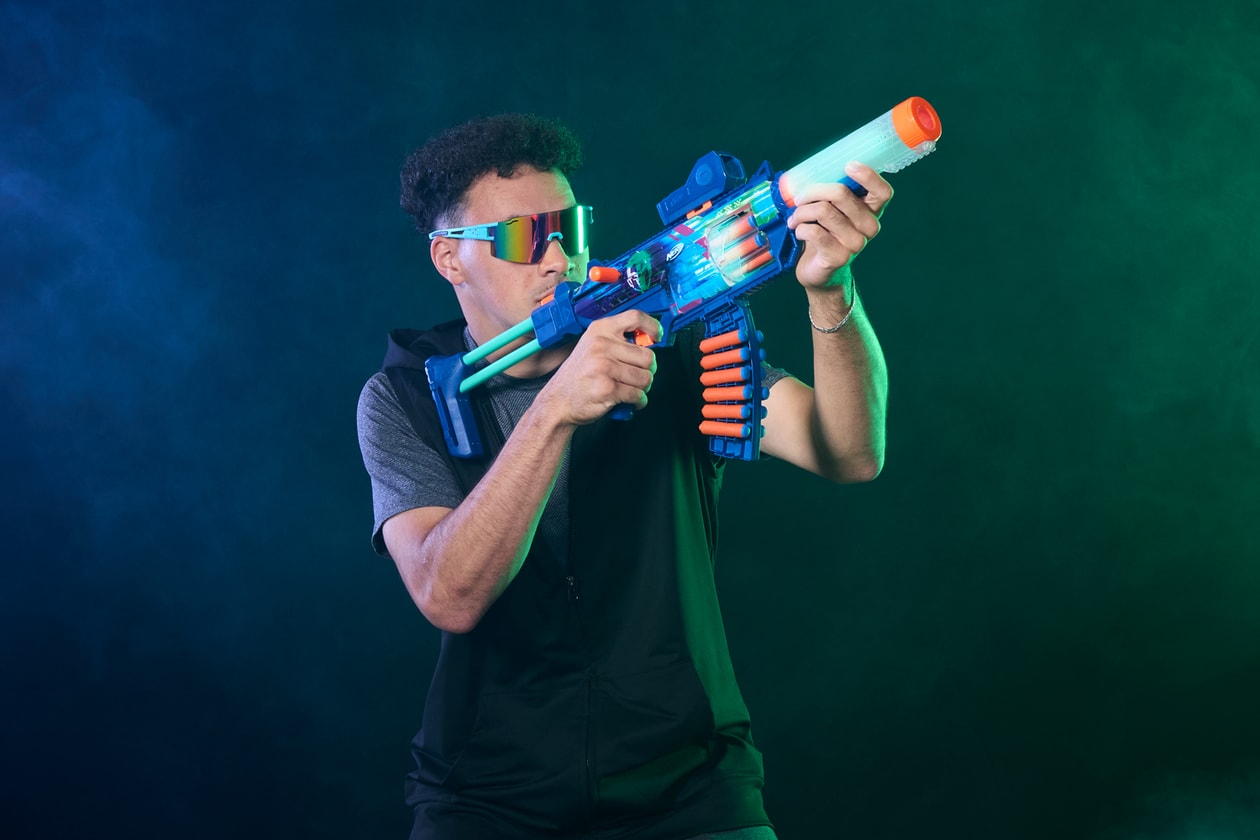 We Put the NERF Loadout Series to the Test at HB HQ blasters galactic commander shadowspeed recon arctic zerostriker cyberlight ghost flarefusion frostfusion