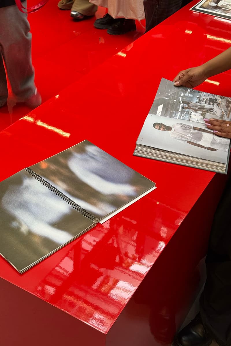 Step Inside 'Virgil Abloh: The Codes' grand palais exhibit closer look colette collaboration v art l'art d'automobile babylon collab drop pyrex art prototype archive 