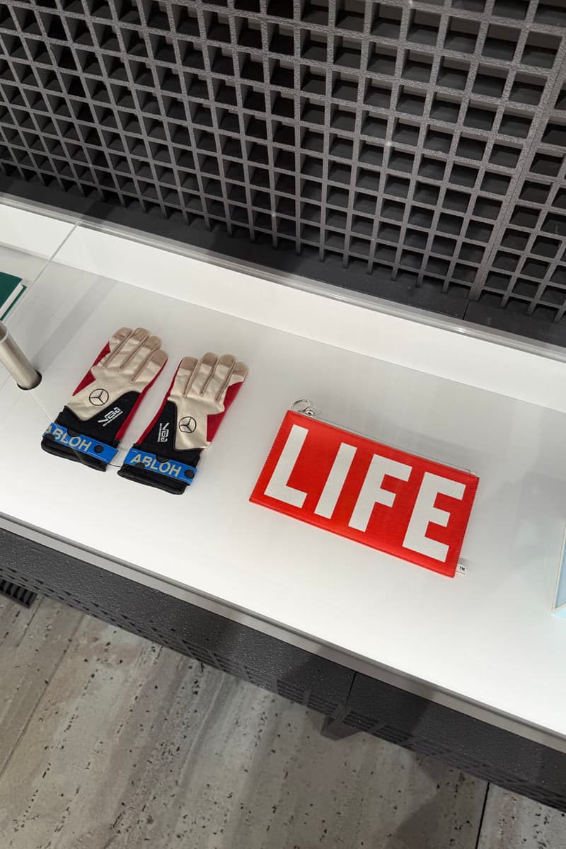 Step Inside 'Virgil Abloh: The Codes' grand palais exhibit closer look colette collaboration v art l'art d'automobile babylon collab drop pyrex art prototype archive 