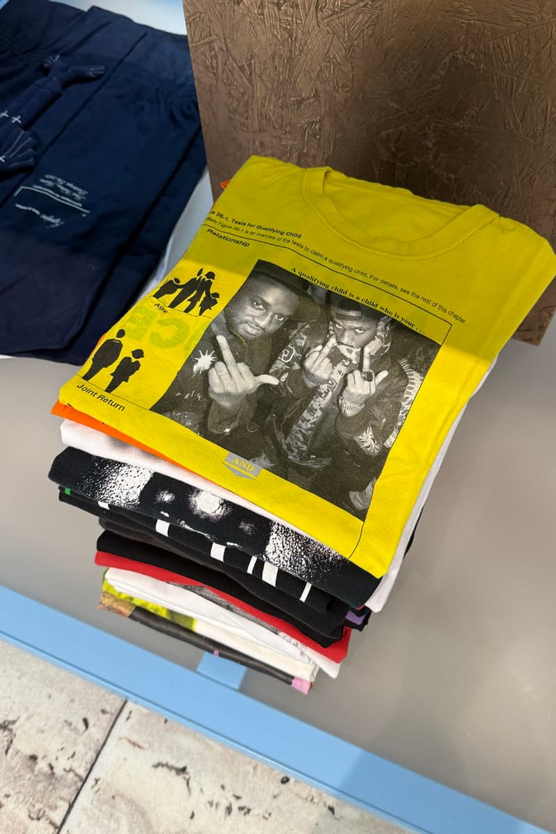 Step Inside 'Virgil Abloh: The Codes' grand palais exhibit closer look colette collaboration v art l'art d'automobile babylon collab drop pyrex art prototype archive 