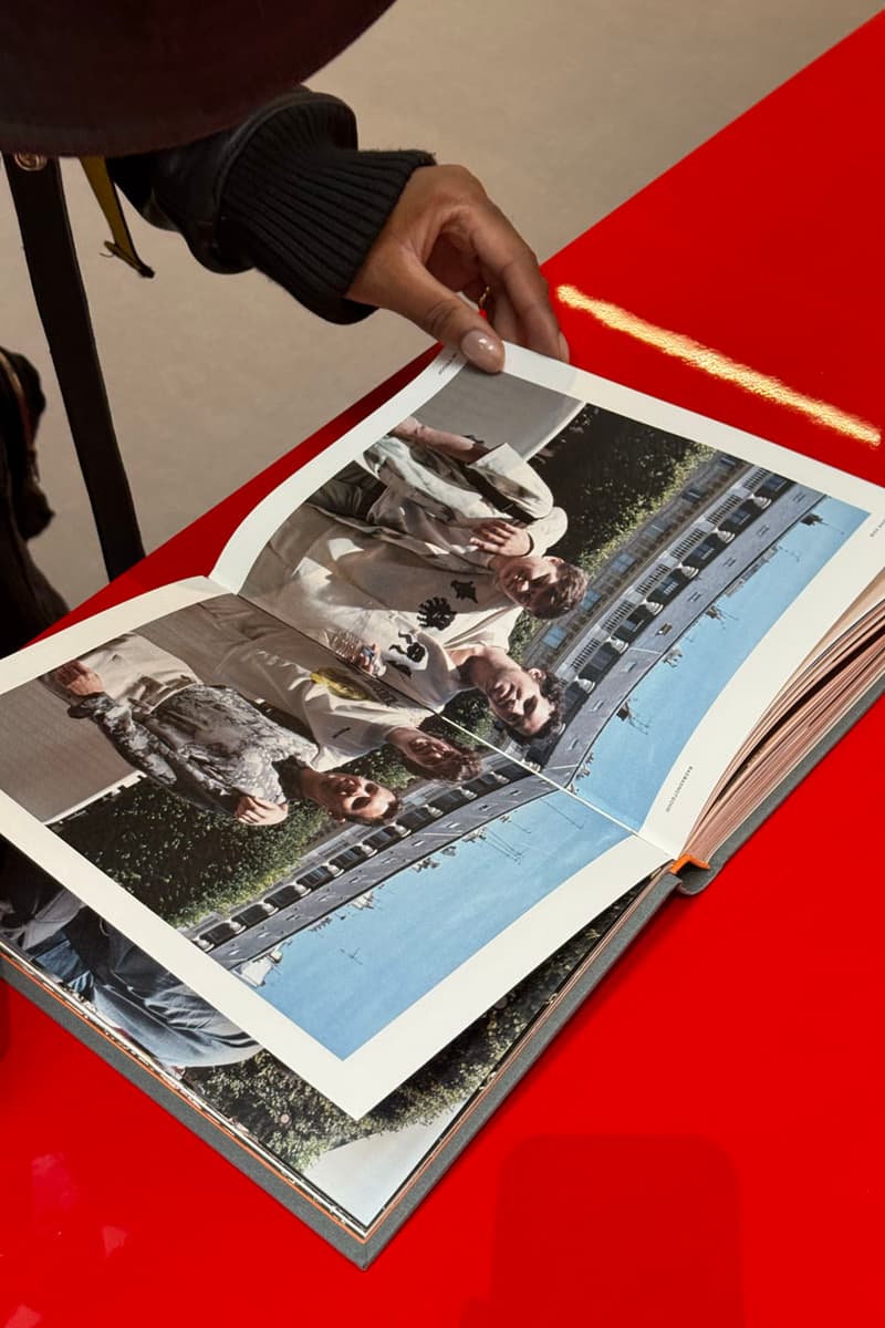 Step Inside 'Virgil Abloh: The Codes' grand palais exhibit closer look colette collaboration v art l'art d'automobile babylon collab drop pyrex art prototype archive 