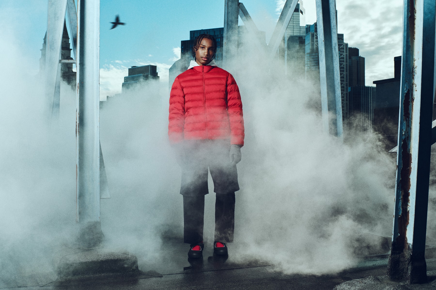 uniqlo puffertech outerwear collection vests jackets coats parks packable nonodesign fiber lining waterrepellant winter essentials