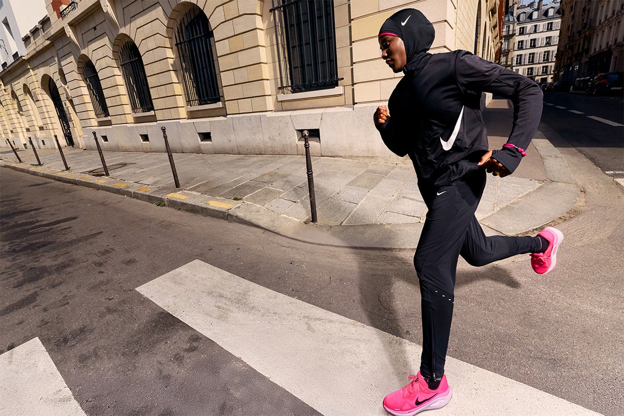 zalando nike stride haus berlin marathon event pop up activation installation Jun Mayers and Noemi Braun immersive designers Vomero Plus Pegasus Premium Structure 26 footwear performance wear sneakers running long distance