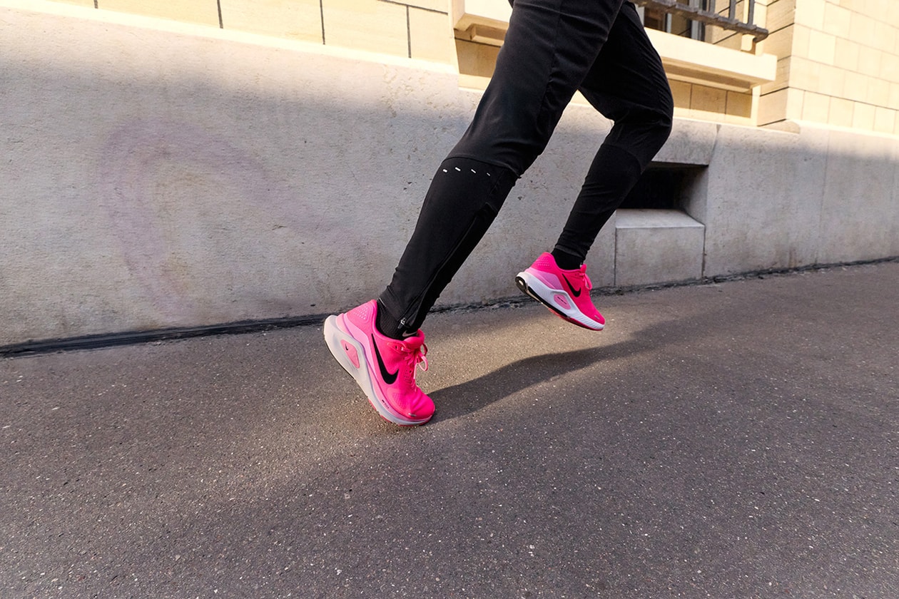 zalando nike stride haus berlin marathon event pop up activation installation Jun Mayers and Noemi Braun immersive designers Vomero Plus Pegasus Premium Structure 26 footwear performance wear sneakers running long distance