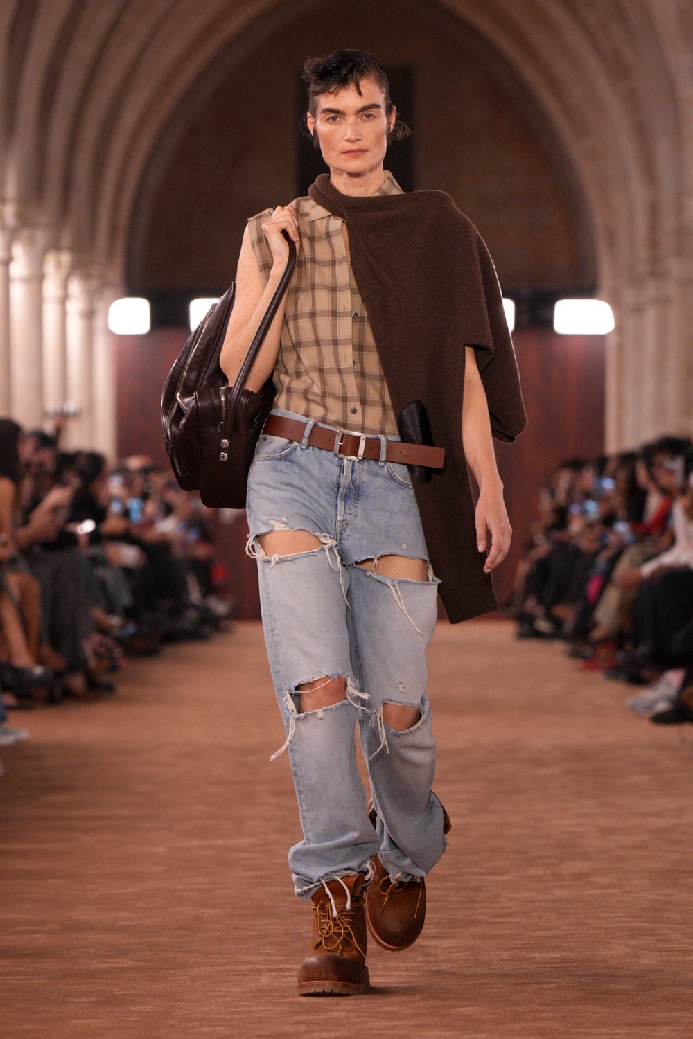 Acne Studios Spring Summer 2026 Paris Fashion Week menswear womenswear runway show Jonny Johansson