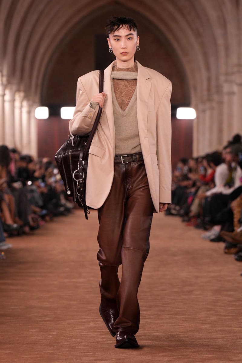 Acne Studios Spring Summer 2026 Paris Fashion Week menswear womenswear runway show Jonny Johansson