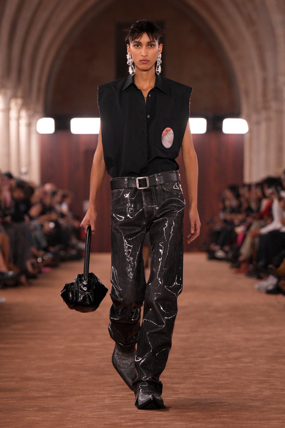 Acne Studios Spring Summer 2026 Paris Fashion Week menswear womenswear runway show Jonny Johansson
