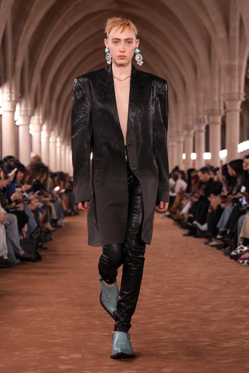 Acne Studios Spring Summer 2026 Paris Fashion Week menswear womenswear runway show Jonny Johansson