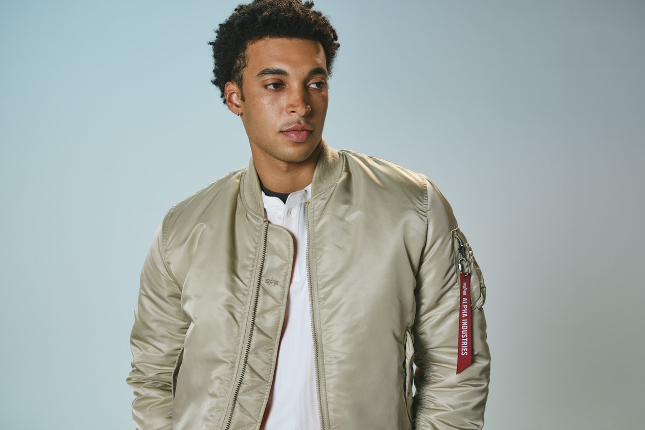 alpha industries ma-1 jacket bomber fall winter 2025 fw25 collection fashion military inspired men's women's unisex styling