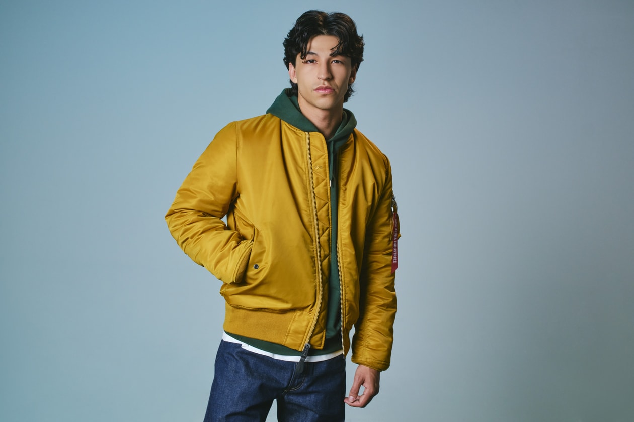 alpha industries ma-1 jacket bomber fall winter 2025 fw25 collection fashion military inspired men's women's unisex styling