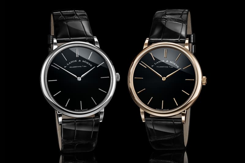 A. Lange & Söhne SAXONIA THIN 750 HONEYGOLD®  950 Platinum Release Info