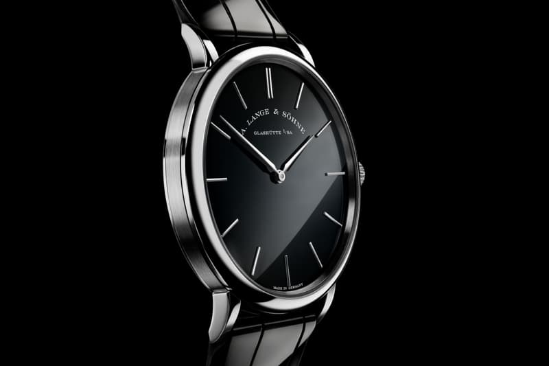 A. Lange & Söhne SAXONIA THIN 750 HONEYGOLD®  950 Platinum Release Info