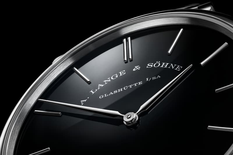 A. Lange & Söhne SAXONIA THIN 750 HONEYGOLD®  950 Platinum Release Info