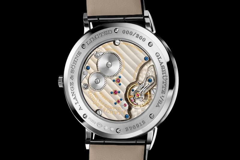 A. Lange & Söhne SAXONIA THIN 750 HONEYGOLD®  950 Platinum Release Info