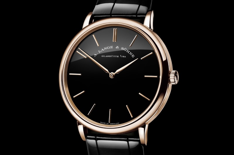 A. Lange & Söhne SAXONIA THIN 750 HONEYGOLD®  950 Platinum Release Info