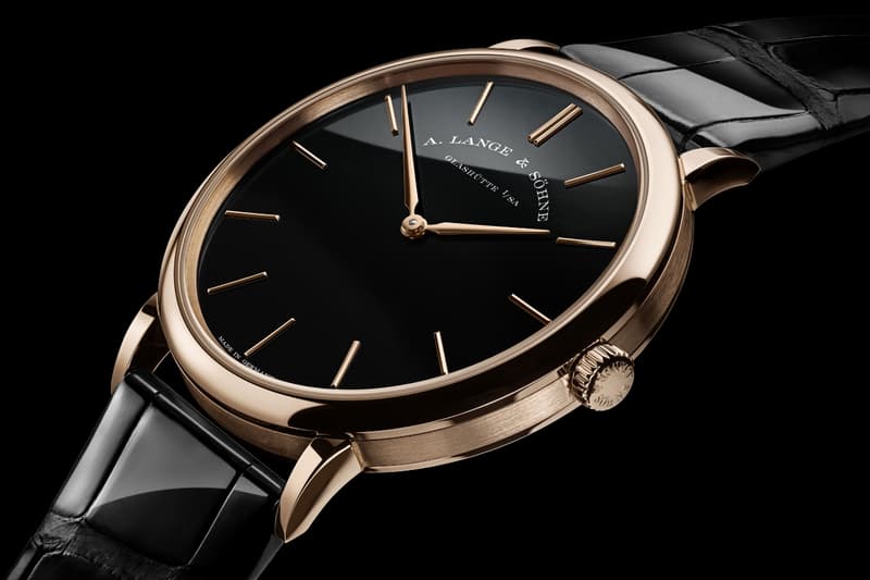 A. Lange & Söhne SAXONIA THIN 750 HONEYGOLD®  950 Platinum Release Info