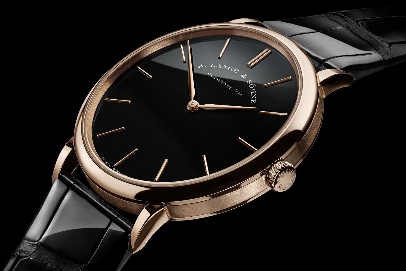 A. Lange & Söhne SAXONIA THIN 750 HONEYGOLD®  950 Platinum Release Info