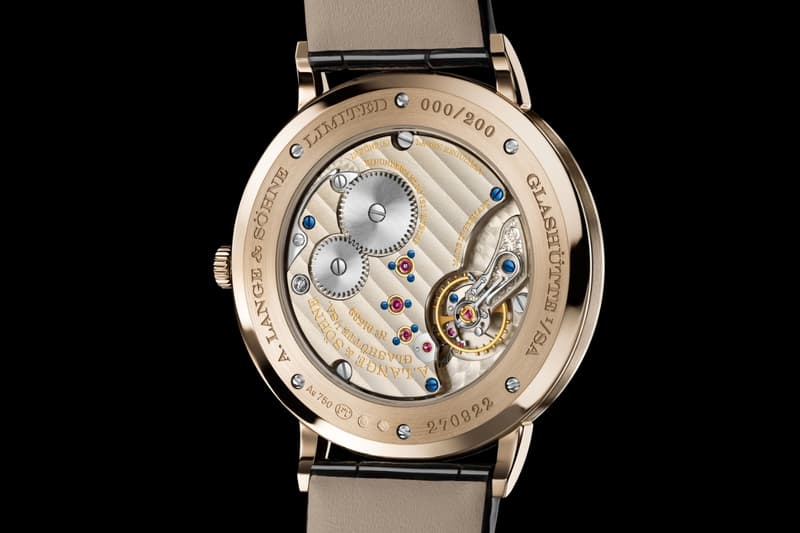 A. Lange & Söhne SAXONIA THIN 750 HONEYGOLD®  950 Platinum Release Info