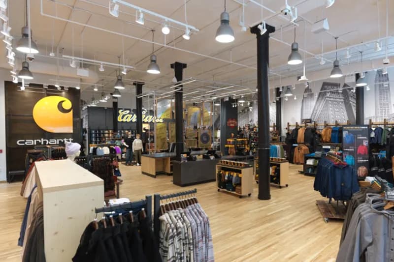 Carhartt Opens Its First Store in New York City flat iron district womenswear tradesmen women