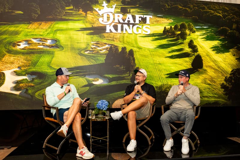 DraftKings Ryder Cup Activation Hypegolf Trophy Room VIP  Grif Pippen Jake Adams Golf In Your State Bob Does Sports 