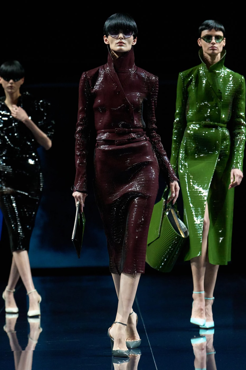 Haider Ackermann Tom Ford SS26 Paris Fashion Week Collection suiting satin tailoring