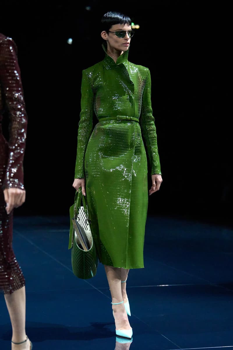 Haider Ackermann Tom Ford SS26 Paris Fashion Week Collection suiting satin tailoring