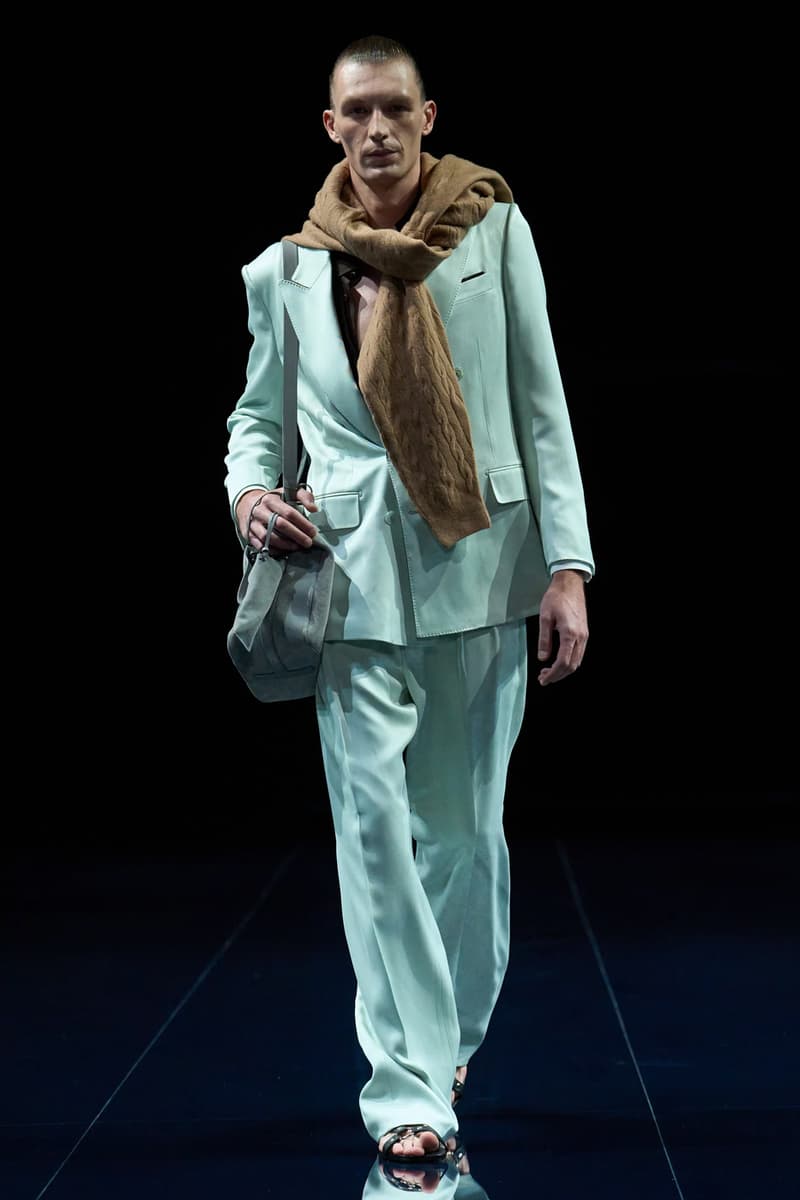 Haider Ackermann Tom Ford SS26 Paris Fashion Week Collection suiting satin tailoring