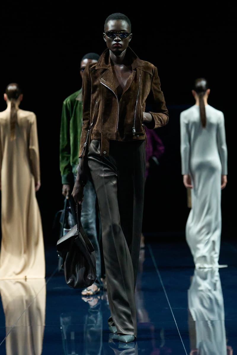 Haider Ackermann Tom Ford SS26 Paris Fashion Week Collection suiting satin tailoring