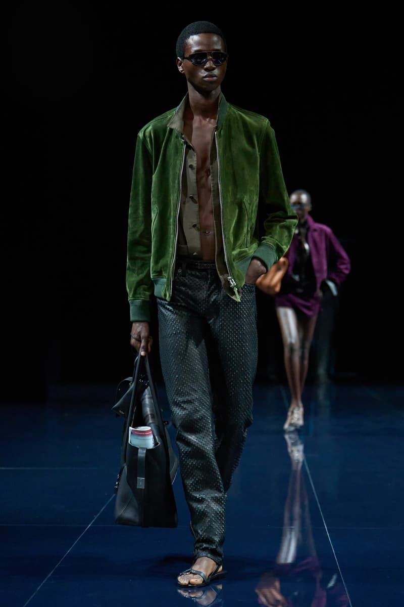 Haider Ackermann Tom Ford SS26 Paris Fashion Week Collection suiting satin tailoring