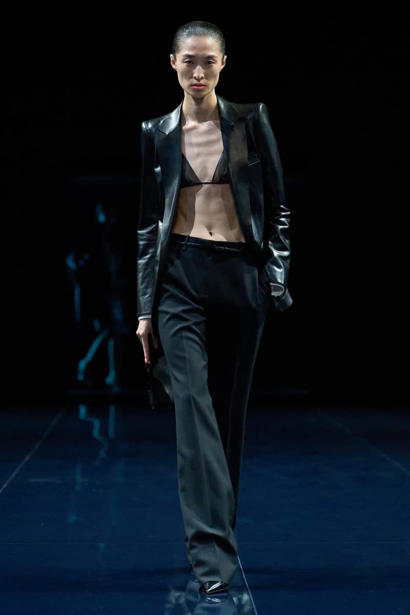 Haider Ackermann Tom Ford SS26 Paris Fashion Week Collection suiting satin tailoring
